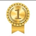 Number One Badge